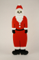 Preview: Weihnachtsmann Türsteher aus lackiertem Kiefernholz