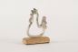 Preview: Huhn aus Metall und Holz