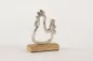 Preview: Huhn aus Metall und Holz