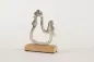 Preview: Huhn aus Metall und Holz