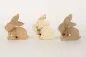Preview: Osterhase aus Holz 15 cm