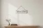 Preview: Deko-Schild aus Holz - Welcome Home