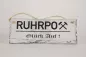 Preview: Deko-Schild aus Holz - Ruhrpott
