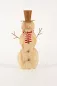 Preview: Schneemann Figur aus Holz Winterdeko jetzt kaufen