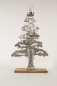 Mobile Preview: Tannenbaum aus Metall mit Glaswindlichtern