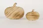 Preview: Kürbis aus Holz geflammt Paulownia