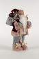Mobile Preview: Nikolaus aus Textil pink 30 cm