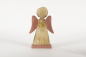 Mobile Preview: Engel aus Holz mit Fluegeln rot 26cm