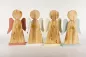Preview: Engel aus Holz mit bunten Fluegeln 35cm