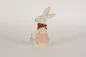 Preview: Osterhase aus Holz mit Eimer