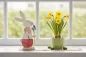 Preview: Osterhase aus Holz mit Schaufel