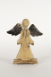 Preview: Engel aus Mangoholz mit Metall Fluegeln