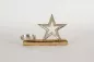 Preview: Kerzenhalter Stern Metall