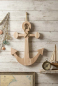 Preview: Wanddeko Anker aus Holz Eiche 50 cm