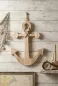 Preview: Wanddeko Anker aus Holz Eiche 50 cm