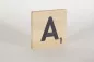 Preview: Holzbuchstaben Buchstabensteine Buche A