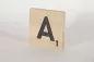 Preview: Holzbuchstaben Buchstabensteine Buche A