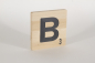 Preview: Holzbuchstaben Buchstabensteine Buche B