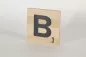 Preview: Holzbuchstaben Buchstabensteine Buche B