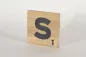 Preview: Holzbuchstaben Buchstabensteine Buche S