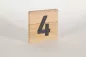 Preview: Holzbuchstaben Buchstabensteine Buche 4
