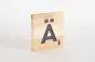 Preview: Holzbuchstaben Buchstabensteine Buche AE