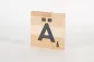 Preview: Holzbuchstaben Buchstabensteine Buche AE