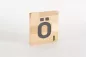 Preview: Holzbuchstaben Buchstabensteine Buche AE