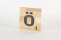 Preview: Holzbuchstaben Buchstabensteine Buche AE