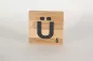 Preview: Holzbuchstaben Buchstabensteine Buche AE