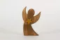 Preview: Handgefertigter Engel aus Holz als Dekofigur