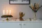 Preview: Handgefertigter Engel aus Holz als Dekofigur