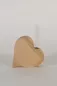 Preview: Herz aus Holz mit Glas – romantischer Kerzenhalter und Deko für Zuhause