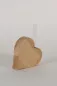 Preview: Herz aus Holz mit Glas – romantischer Kerzenhalter und Deko für Zuhause