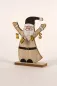 Preview: Handgefertigter Nikolaus aus Holz – charmante Tischdeko für Weihnachten