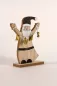 Preview: Weihnachtsfigur Nikolaus aus Holz – ideal für Regal oder Fensterbank