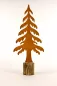 Preview: Tannenbaum aus Metall rostig für Garten- und Terrassendeko