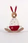 Preview: Holz Schaukelhase charmante Osterdeko Wohnaccessoire bestellen