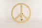 Preview: Peacezeichen aus Holz 38cm natur