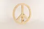 Preview: Peacezeichen aus Holz 38cm natur