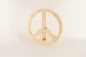 Preview: Peacezeichen aus Holz 38cm natur