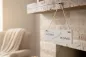 Preview: Rustikales Deko-Schild „Home Sweet Home“ aus Holz – handgefertigte Vintage-Wanddekoration mit Juteband