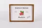 Preview: Wandbild aus Holz mit Farm Fresh Strawberries Motiv – Erdbeer Deko Landhausstil