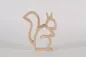 Preview: Eichhörnchen aus Holz Silhouette Buche