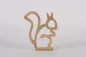 Preview: Eichhörnchen aus Holz Silhouette Eiche
