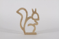Preview: Eichhörnchen aus Holz Silhouette Eiche