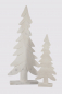 Preview: Tannenbaum aus Holz weiß