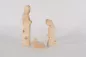 Preview: Minimalistische Krippenfiguren XL aus Kiefernholz – hochwertiges Krippenset mit klarer Formensprache für Ihre Weihnachtsdeko