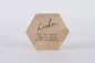 Preview: Holzbild Liebe ist der Wunsch 15cm Buche