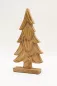 Preview: Vielseitiger Tannenbaum aus Mangoholz – 40 cm hohe Dekoration für eine gemütliche Weihnachtsstimmung